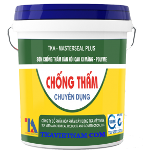 Sơn chống thấm 2 thành phần siêu đàn hồi TKA Master Seal plus