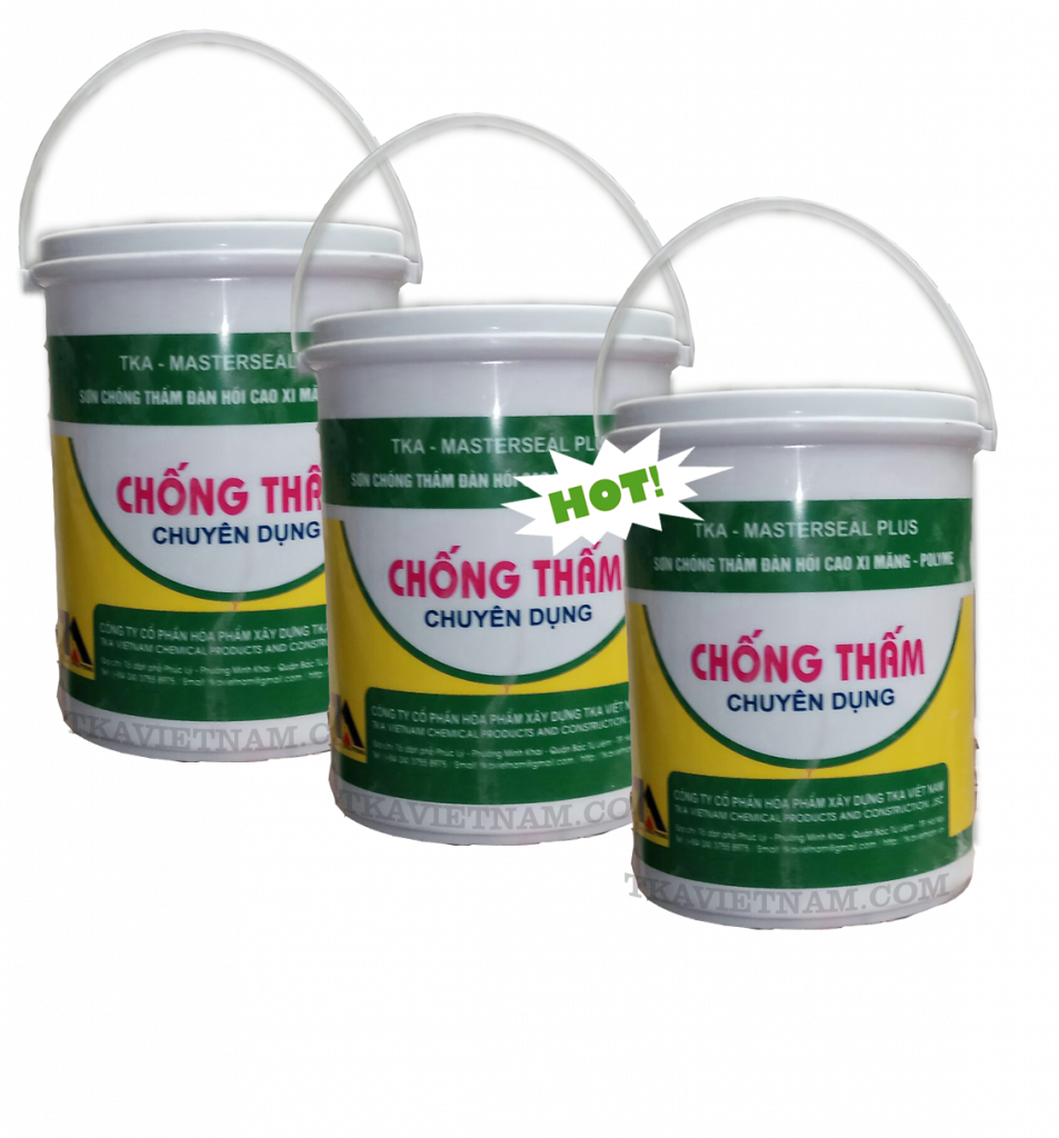 Sơn chống thấm siêu đàn hồi TKA Master Seal plus 5kg