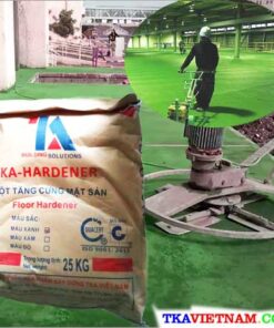 Bột tăng cứng bề mặt bê tông màu xanh
