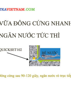 Vữa đông cứng nhanh Quickset 102