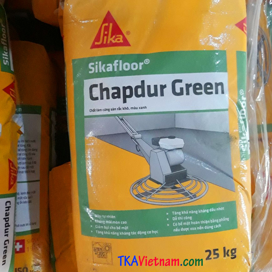 Sika Floor Chapdur Green/Grey (Bột Sika xoa nền) - ✓ Bán giá rẻ nhất